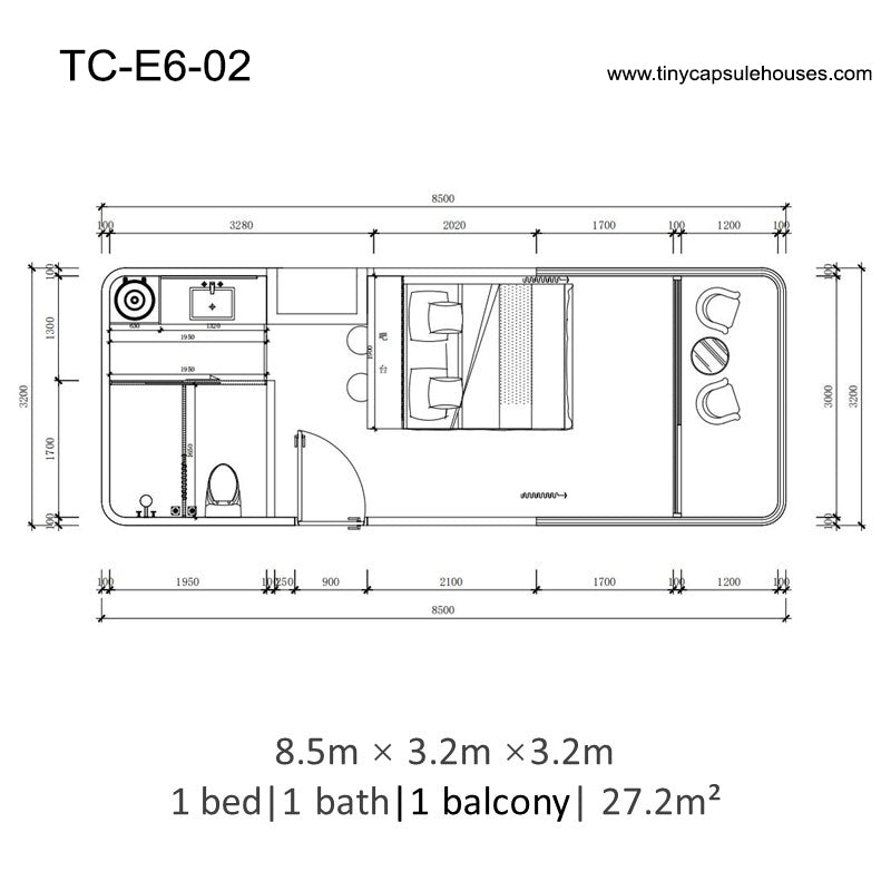 TINY Capsule House Model E6