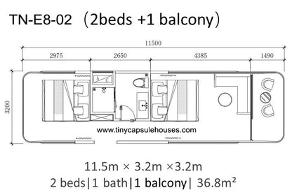 TINY Capsule House Model E8